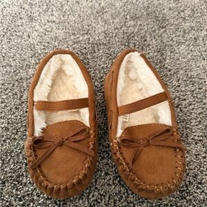 Target Brown Kids Moccasins